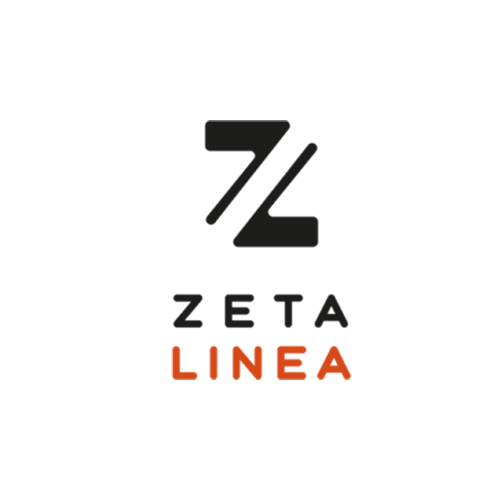 Logo logo zeta linea corretto